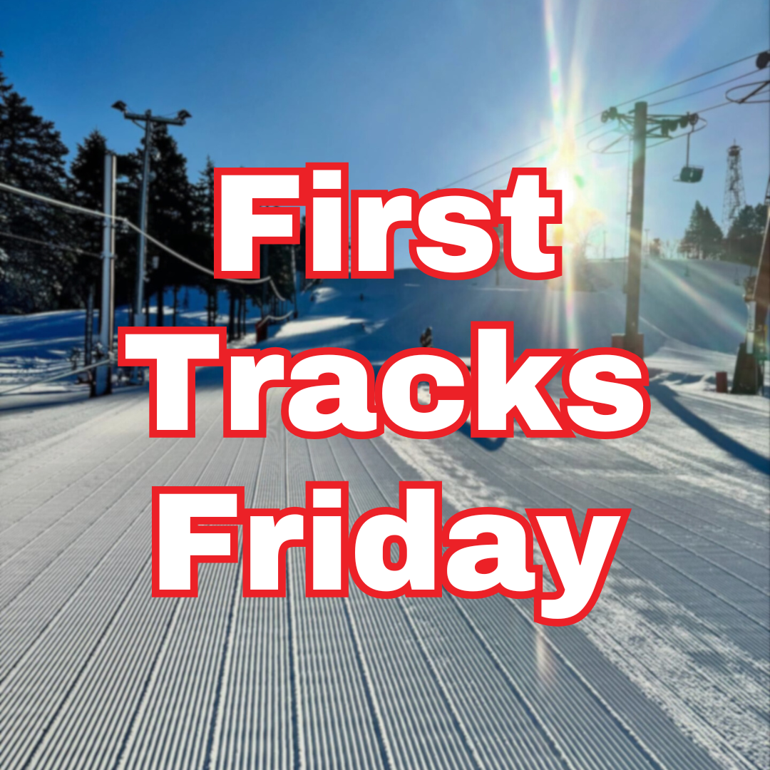 first tracks Friday little switzerland